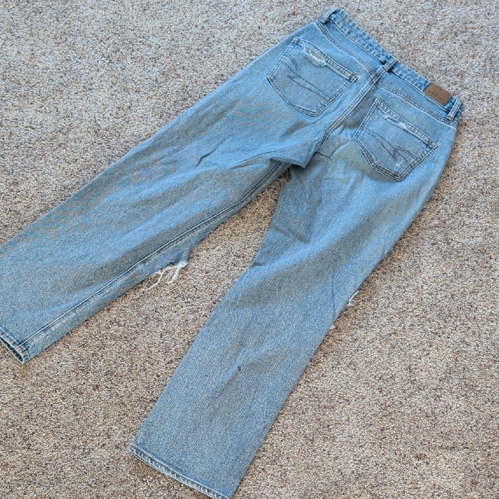 American Eagle Outfitters Light Blue Denim - Picture 3 of 4